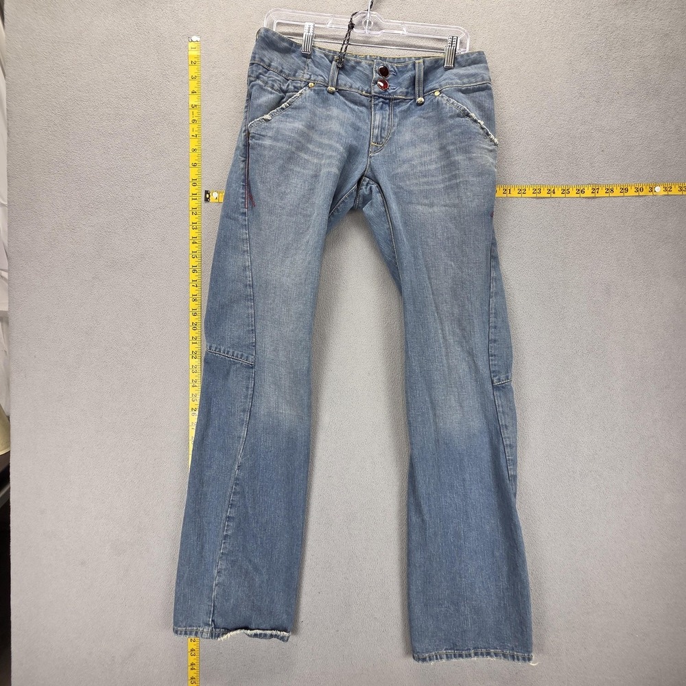 Vintage Levis Engineered Jeans Womens Blue Twisted Zip Fly Fits 30x34